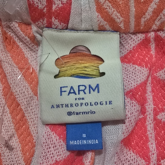 FARM Rio Geometric Pattern Pants Small - Picture 5 of 5